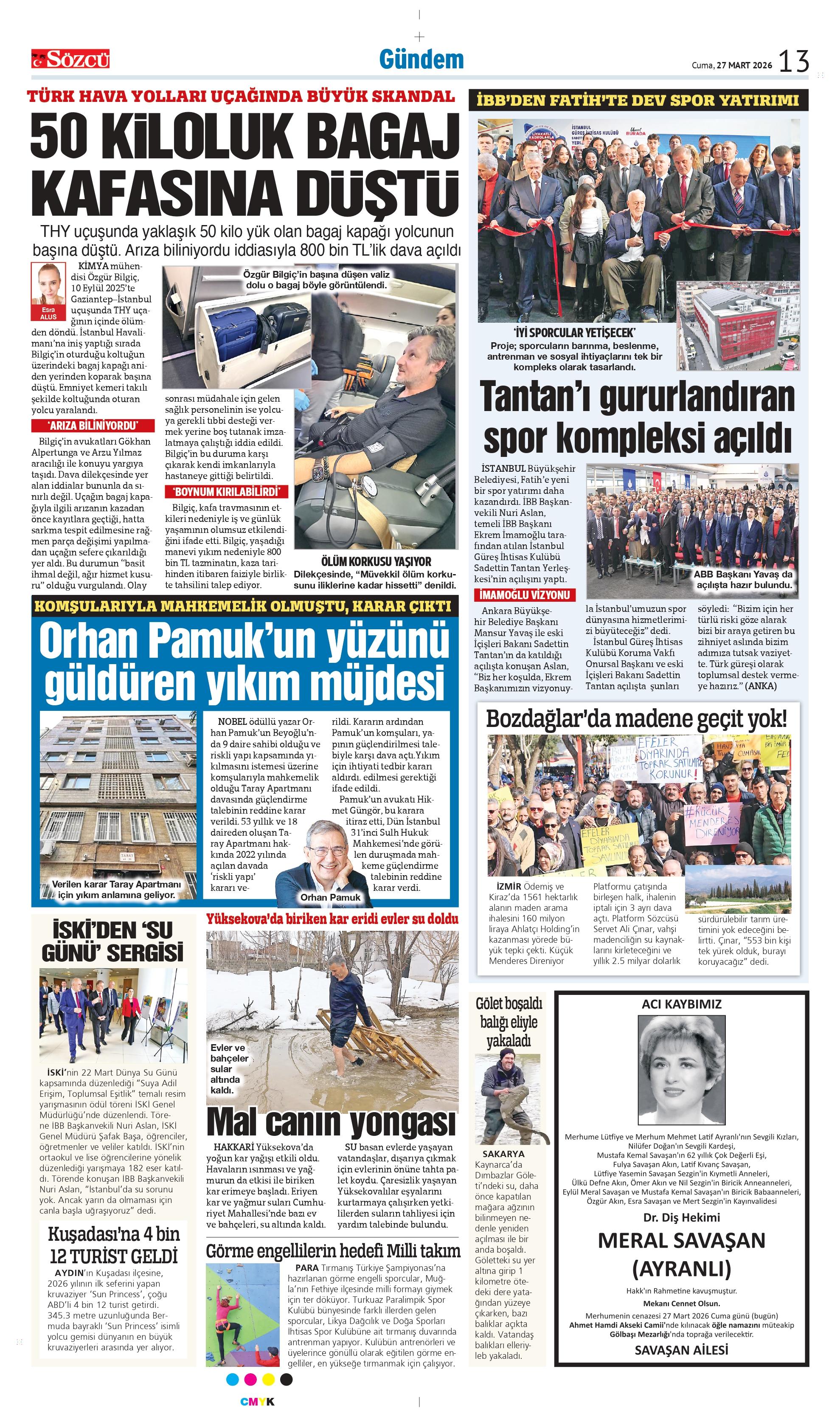 27 Mart 2026 vefat ilanları